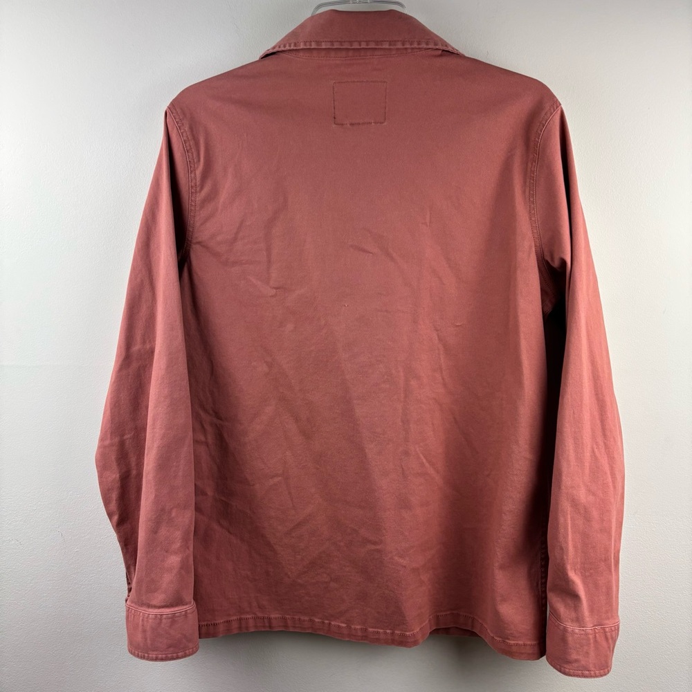 Sanctuary Button Front Utility Jacket In Dust Pin… - image 8